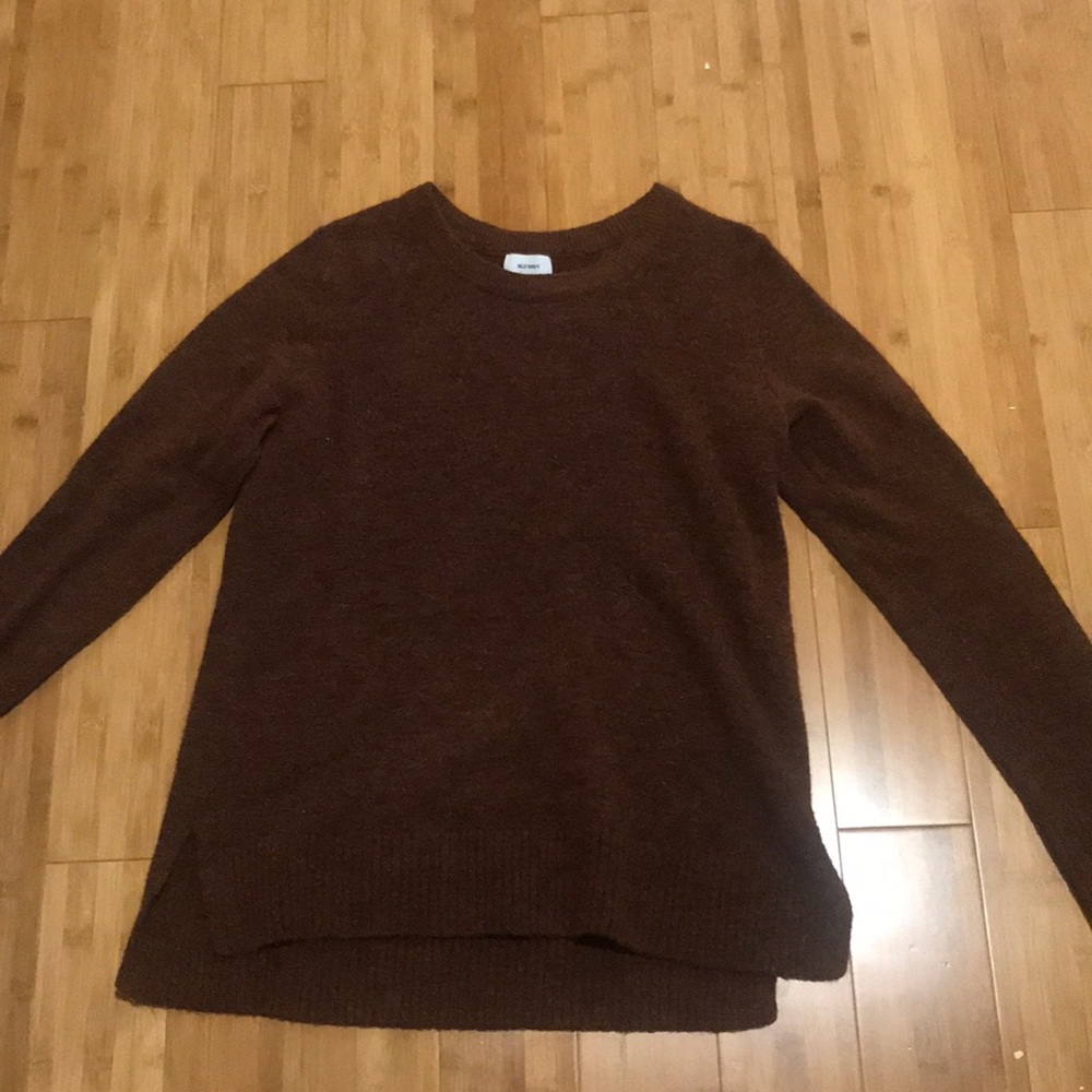 Brown old navy sweater